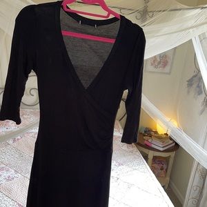 Maxi Wrap Detail Dress